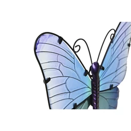 Fali dekoráció pillangó 30x1,5x30 cm 4 féle