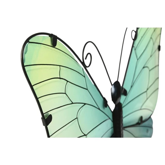 Fali dekoráció pillangó 46x1,5x46 cm 4 féle