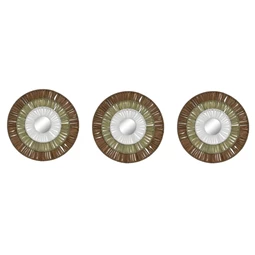 Fali dekoráció 20x1x20 cm S/3