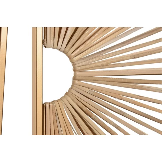 Fali dekoráció szett kör 50x2x100 cm S/2