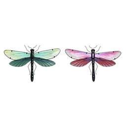 Fali dekoráció szitakötő 46x1x31 cm 4 féle