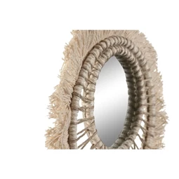 Fali dekoráció tükörrel 20x1x20 cm S/3