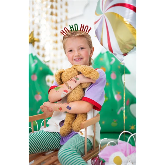 Fejpánt ho ho ho!, mix, 17,5x20 cm