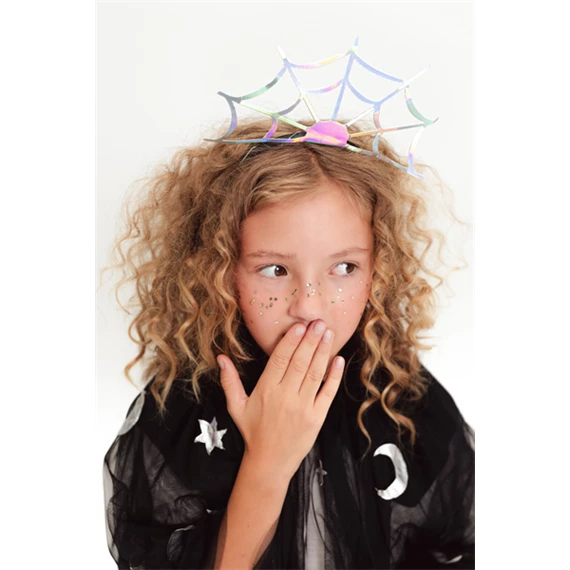 Fejpánt pókháló 21x23 cm mix