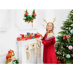 Fejpánt rénszarvas arany 34,5x22 cm