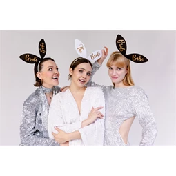 Fejpántok bride squad, 15x29 cm, mix S/6