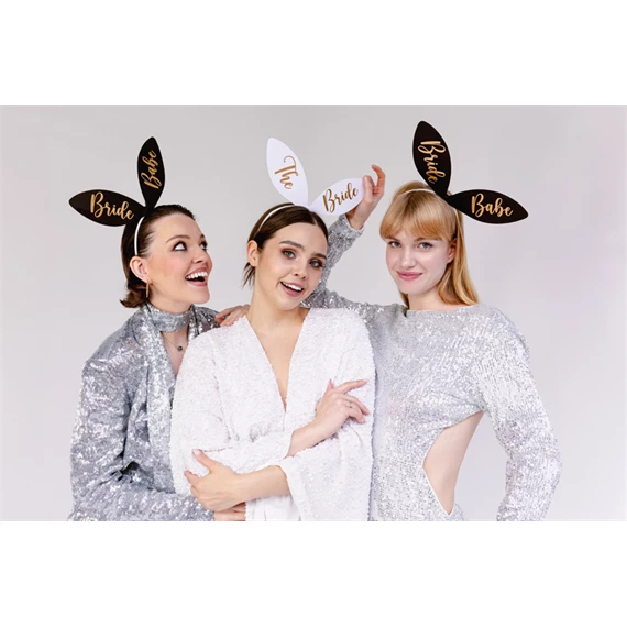 Fejpántok bride squad, 15x29 cm, mix S/6