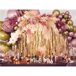 Fényes lufi 30 cm rózsaarany S/50