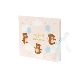 Fényképalbum maci 28x25 cm 50 lap