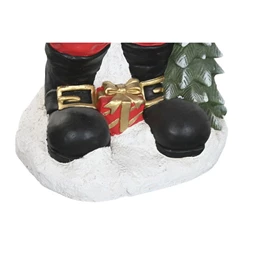 Figura Mikulás LED-es 52x45x121 cm