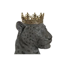 Figura állat korona 27,5x23,5x33 cm 2 féle