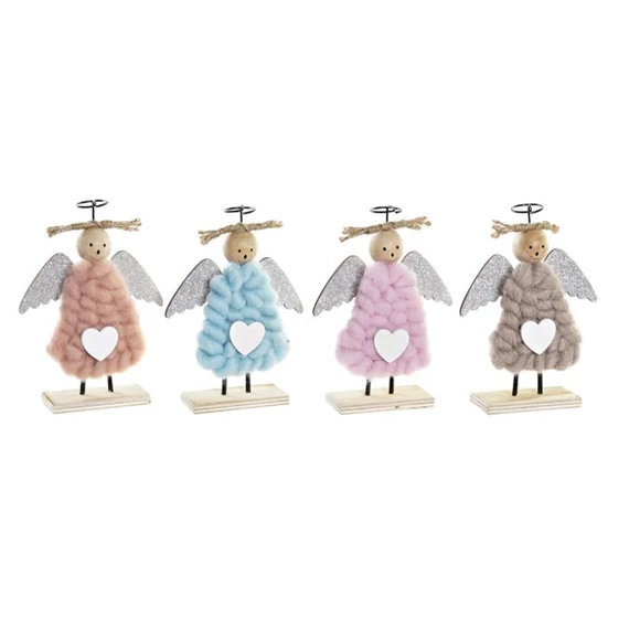 Figura angyal 10x10x19 cm 4 féle