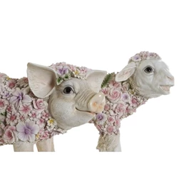 Figura bárány, malac 34x13,5x18,5 cm 2 féle