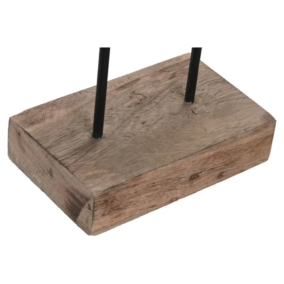 Figura faragott 19x9x28 cm 2 féle