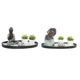 Figura kert zen 32x16,5x15,5 cm 2 féle