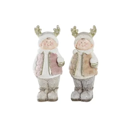 Figura kisfiú, kislány 20,5x18x49,5 cm 2 féle