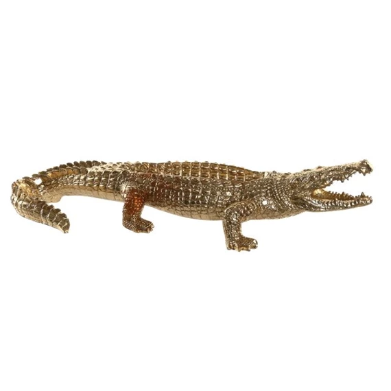 Figura krokodil 47,5x16,5x10,5 cm
