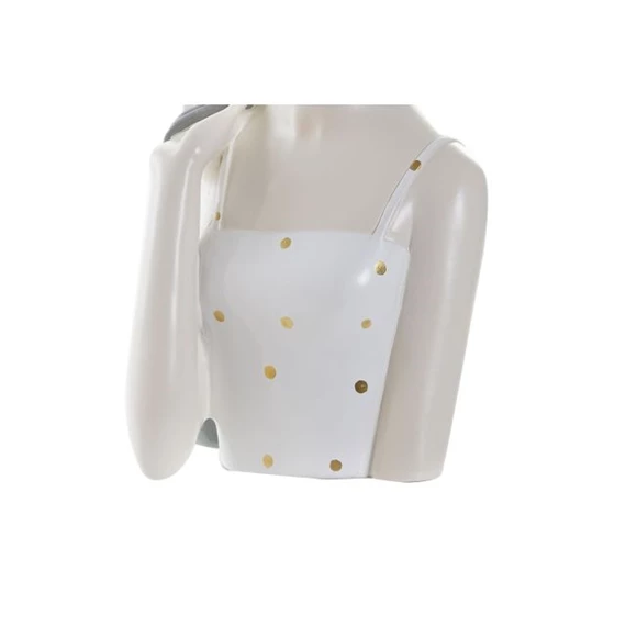 Figura lány táskával 15x15x27,5 cm 2 féle