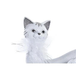 Figura macska fényes 23x8x14 cm