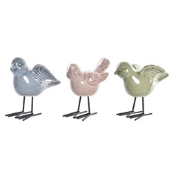 Figura madár 14,5x9x13,5 cm 3 féle