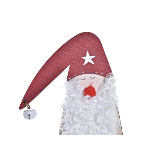 Figura mikulás 11x4x26 cm 2 féle