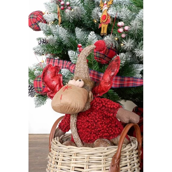 Figura rénszarvas 27x19x32 cm 2 féle