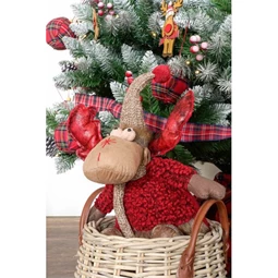 Figura rénszarvas 27x19x32 cm 2 féle