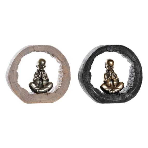 Figura szerzetes 20,8x6,5x18,5 cm 2 féle