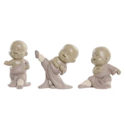 Figura szerzetes 6,5x5,5x9 cm 3 féle