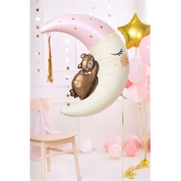 Fólia lufi maci a holdon 80x98 cm mix