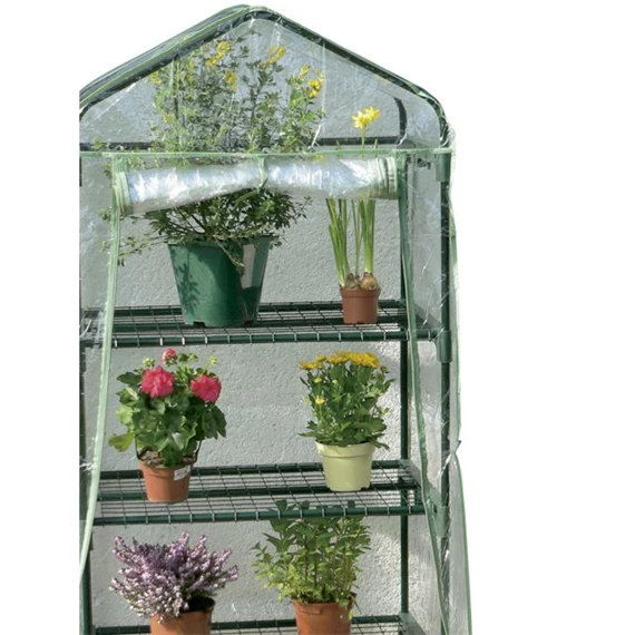 Fóliasátor 3 polcos 50x70x125 cm