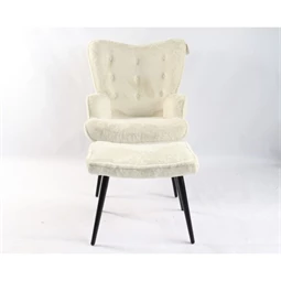 Fotel szett lábtartóval 72x74x97 cm S/2