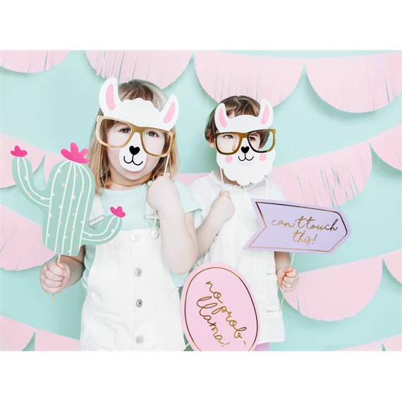 Fotó kellékek láma, mix 16x28 cm S/5