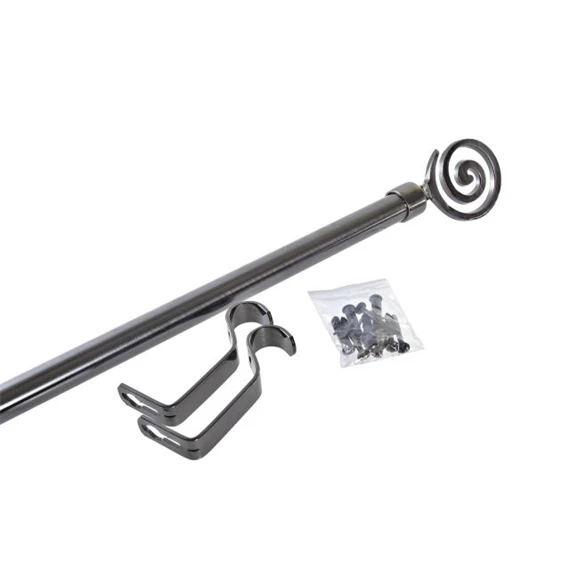 Függönyrúd állítható 160x16x16 cm