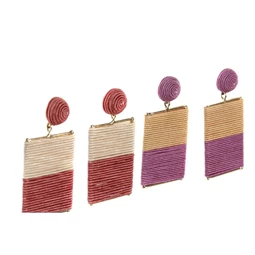 Fülbevaló szett 3x0,5x6 cm 2 féle S/2