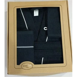 Fürdőköpeny szett férfi 63x1x120 cm S/2