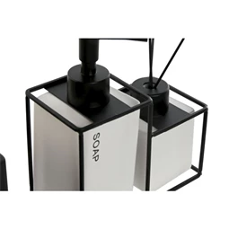 Fürdőszoba szett 300 ml 14,5x8x17 cm 2 féle S/2