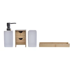 Fürdőszobai szett 20,5x6,8x17 cm S/4