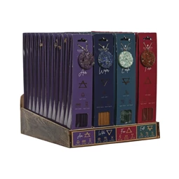 Füstölő pálca szett 30x31x31 cm 4 féle S/40