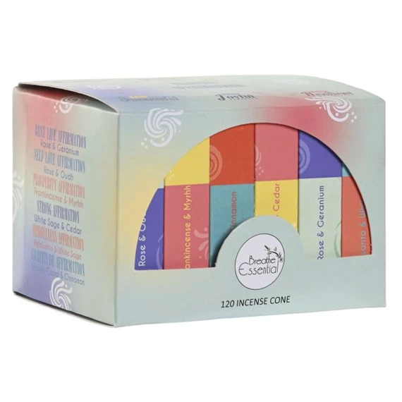 Füstölő szett 60 db-os, motiváló 12x8x8 cm S/60