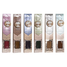 Füstölő szett életfás 45x31x31 cm 6 féle S/40