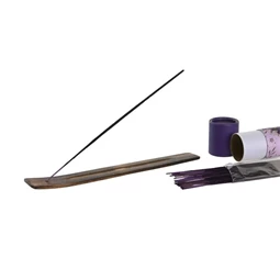 Füstölő szett virágos 4,5x4,5x28 cm 6 féle S/30