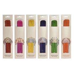 Füstölő tartó Mandala 6,5x29x1,5 cm 6 féle