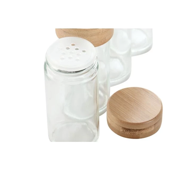 Fűszertartó szett 25x6,4x10,6 cm S/4