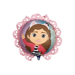 Gabby babaháza lufi fodorral 52x52 cm vegyes