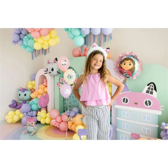 Gabby babaháza lufi fodorral 52x52 cm vegyes