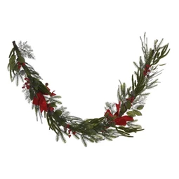 Girland bogyós, 35 LED-es 25x13x180 cm