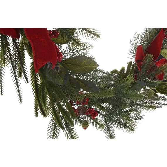 Girland bogyós, 35 LED-es 25x13x180 cm