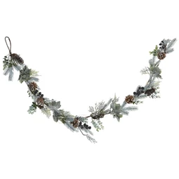 Girland bogyós, 40 LED-es 14x7x150 cm