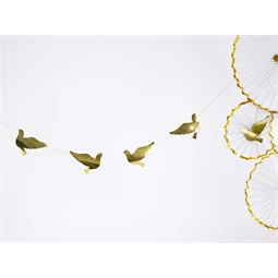 Girland galambok arany 112 cm